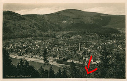 BRD AK Um 1949 Stadt Eberbach, Badisches Neckartal, Ortspartie - Eberbach