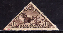 TANNU TOUVA TUVA RUSSIA 1934 AIR MAIL AIRMAIL POSTA AEREA AIRPLANE CAPERCILLIE 10k MLH SCOTT C3 - Touva