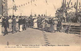 CPA 22 PORTRIEUX LA FETE DES REGATES DANSE LA DEROBEE - Sonstige & Ohne Zuordnung