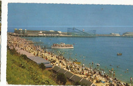 CPSM , R.U. , N°PTS8153 , Clacton-on-Sea , Beach And Pier , Ed. C.M., 1963 - Clacton On Sea