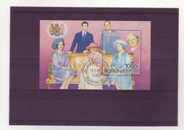 Burkina Fasso - Famille Royale Royaume-Uni - BLF - 134 - Burkina Faso (1984-...)