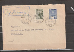 Norway OSLO AIRMAIL COVER TO Czechoslovakia 1946 - Briefe U. Dokumente