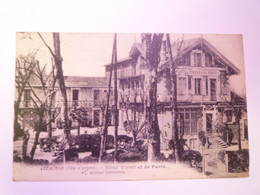 GP 2021 - 144  ARCACHON  (Gironde)  :  HÔTEL TIVOLI Et De PARIS  -  Carte PUB  1931   XXX - Arcachon