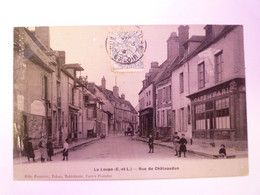 GP 2021 - 147  LA LOUPE  (Eure-et-Loir)  :  Rue De Châteaudun  1906   XXX - La Loupe