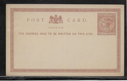 Jamaïque - Entiers Postaux - Giamaica (...-1961)