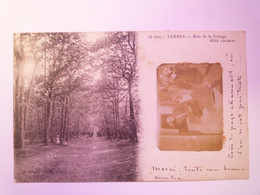 GP 2021 - 154  YERRES  (Essonne)  :  Bois De La Grange  -  Allée Couverte  +  PHOTO  1903  XXX - Yerres