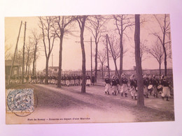 GP 2021 - 158  ROSNY-sous-BOIS  (93)  :  FORT De ROSNY  -  ZOUAVES Au Départ D'une Marche  1904    XXX - Rosny Sous Bois