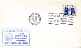 CANADA. N°325 De 1962 Sur Enveloppe 1er Jour. Jean Talon. - 1961-1970