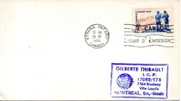 CANADA. N°321 De 1963 Sur Enveloppe 1er Jour Ayant Circulé. Plan De Colombo. - 1961-1970