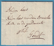 L De Geel 1796 Pour Gendt - 1794-1814 (Franse Tijd)