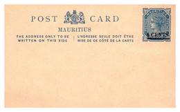 Maurice - Entiers Postaux - Mauritius (...-1967)