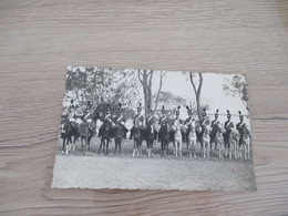 Carte  Photo Algérie Constantine Rigaud Hussards à Cheval - Andere & Zonder Classificatie