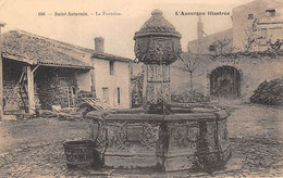 Saint-Saturnin    63            La Fontaine   N° 166         (voir Scan) - Other & Unclassified