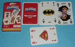 Rare Jeu De 32 Cartes Publicitaire, Buffalo Grill DC Super-Friends, Comics, Batman Superman - 32 Kaarten