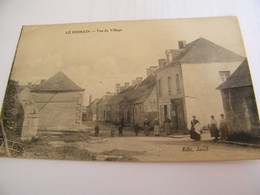 CPA - Le Serrain (37) - Vue Du Village - Bureau De Tabac - 1920 -  SUP (FE 34) - Semblançay