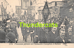 CPA MECHELEN MALINES PROCESSION JUBILAIRE DE L'IMACULEE CONCEPTION 1854 1904 - Malines