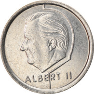 Monnaie, Belgique, Albert II, Franc, 1997, TTB+, Nickel Plated Iron, KM:188 - 1 Franc