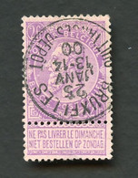 1900 Superbe Stempel Brux Quittances Depot Superbe Centrage 2 Fr Nr 66 - 1893-1900 Thin Beard