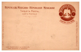 Mexique - Entiers Postaux - Mexico