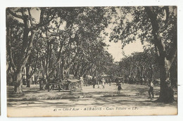 13 Aubagne Cours Voltaire 1923 , Marché - Aubagne