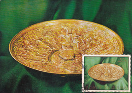 A9026- THE TREASURE FROM PIETROSA, PATER - MAXIMUM CARD, BUCHAREST HISTORY MUSEUM ROMANIA POSTCARD - Maximumkarten (MC)