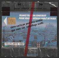 Réseau Câblé De Paris - 120 Unités GEM - Neuve Sous Blister - Réf, F110 - Côte 38 € / Argus 1999 - 1990