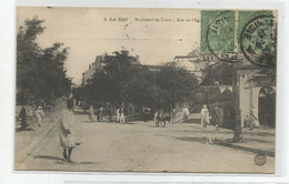 Tunisie Le Ref Boulevard De Tunis Rue De ..ed Cliché Leandro - Tunisia