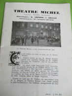 Programme /Théâtre MICHEL/"cette Vieille Canaille"/Pierre FRESNAY/Féraudy-Huchet-Dauvillier-Rollet/1930-31     PROG280 - Programs