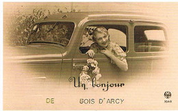 78  UN BONJOUR  DE  BOIS  D'ARCY   CPM  TBE   101 - Bois D'Arcy