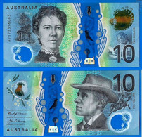 Australie 10 Dollars 2017 Polymere Australia Prefix AD Polymer Bitcoin Paypal OK - 2005-... (polymer Notes)