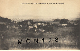 LE PRADET (83)  VUE PANORAMIQUE N° 1 DU HAUT DE L'ARTAUDE - Le Pradet