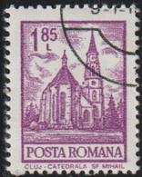 Rumania 1972 Scott 2353 Sello * Edificios Catedral S. Miguel Cluj Michel 3083 Yvert 2772 Posta Romana Romania Stamps - Nuevos