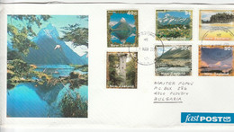 New Zealand 2001 Cover To Bulgaria - Briefe U. Dokumente