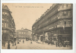 59 Nord Lille Rue Faidherbe Vers La Gare N 123, 1915 - Lille