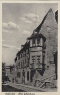 6188) WEISSENFELS - Weißenfels - Altes GELEITSHAUS Mi Straße ALT !! - Weissenfels