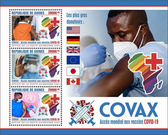 GUINEA 2021 - COVID-19, COVAX. Official Issue [GU210258] - Enfermedades