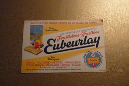 Buvard Eubeurlay - Les Véritables Gaufrettes Feuilletées-Fruitées. - Dulces & Biscochos