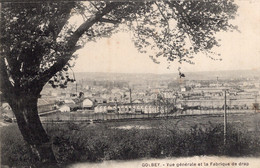 7273 Cpa 88 Golbey - Vue Générale Et La Fabrique De Drap - Golbey