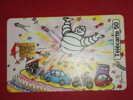 TELECARTE 50 UNITES MICHELIN BIBENDUM 100 ANS 09 / 1998 500 000 EX - 1998