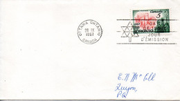 CANADA. N°396 Sur Enveloppe 1er Jour (FDC) De 1967 Ayant Circulé. Toronto. - 1961-1970