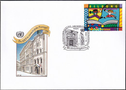 UNO WIEN 1999 Die UNPA Wünscht Frohe Festtage Brief - Covers & Documents