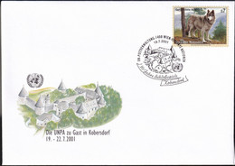 UNO WIEN 2001 Die UNPA Zu Gast In Kobersdorf Brief - Lettres & Documents