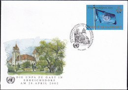 UNO WIEN 2002 Die UNPA Zu Gast In Ebreichsdorf Brief - Lettres & Documents