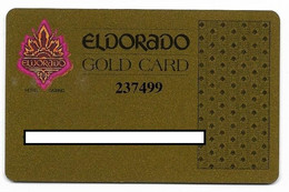 ElDorado Casino, Reno, NV,  U.S.A., Older Used Slot Or Player's Card, # Eldorado-7 - Casino Cards