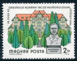 HUNGARY 1976 Koranyi TB Institute MNH / **.  Michel 3156 - Nuovi