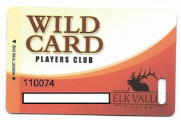 Elk Valley Casino, Crescent City, CA, U.S.A., Older Used Slot Or Player's Card, # Elkvalley-2 - Casino Cards