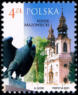 Poland 2021 Fi 5155 Mi 5305 Polish Cities - Mińsk Mazowiecki - Neufs