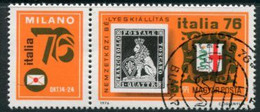 HUNGARY 1976 ITALIA Stamp Exhibition  Used.  Michel 3143 - Usati