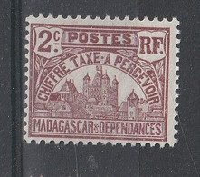 MADAGASCAR TAXE YT 8 Neuf - Timbres-taxe