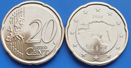 Eurocoins Estonia 20 Cents 2020 UNC - Estonie